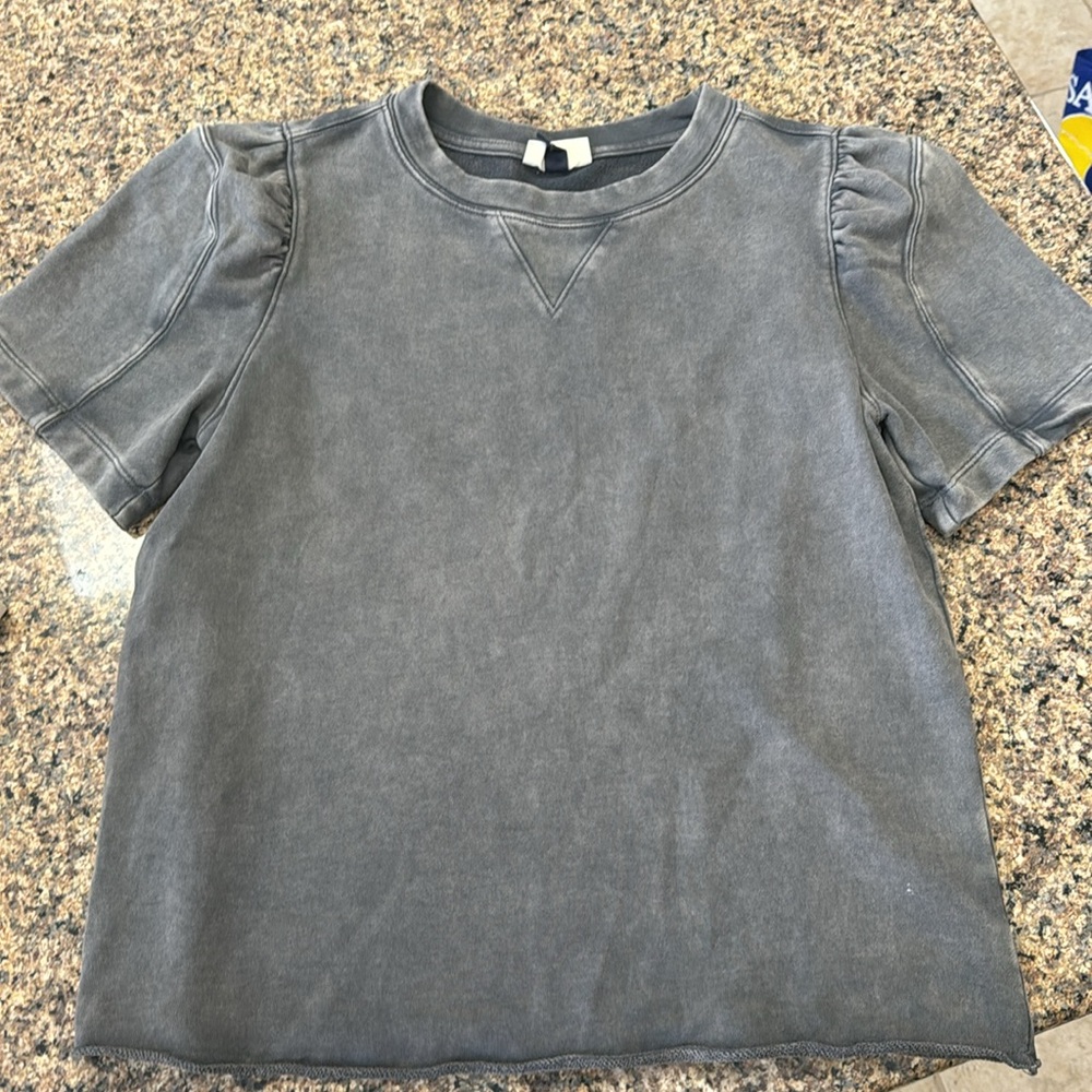 Charcoal Grey Blouse